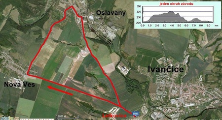 Trasa Letkovského šípu 2015